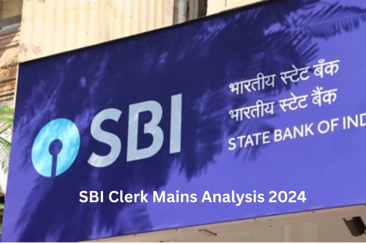 SBI Clerk Mains Analysis 2024